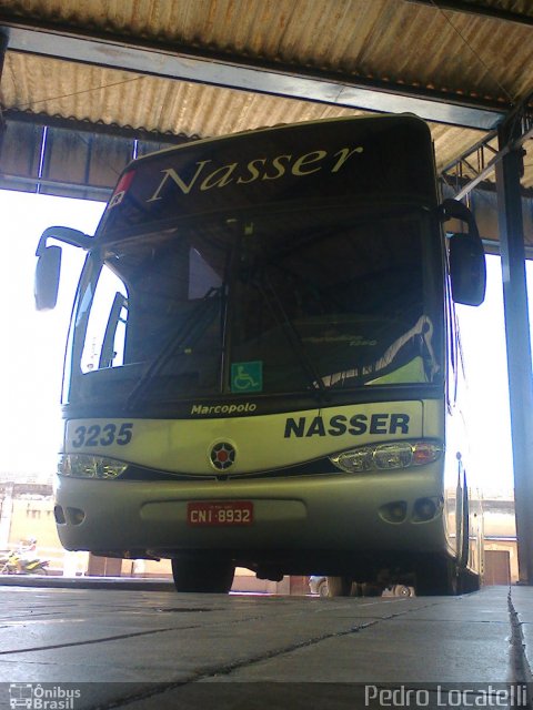 Viação Nasser 3235 na cidade de São José do Rio Pardo, São Paulo, Brasil, por Pedro Locatelli. Número da foto: #3081900.