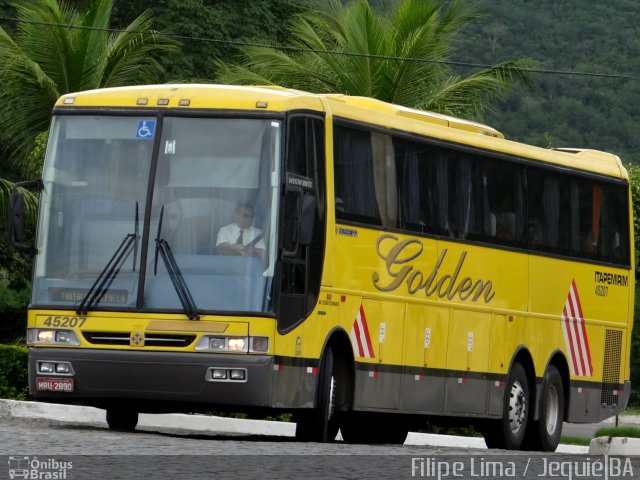 Viação Itapemirim 45207 na cidade de Jequié, Bahia, Brasil, por Filipe Lima. Número da foto: #3081984.