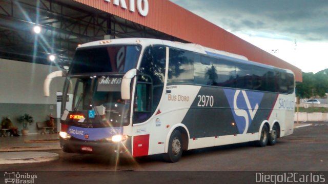 Viação São Luiz 2970 na cidade de Lucélia, São Paulo, Brasil, por Diego Carlos Oliveira. ID da foto: 3081352.