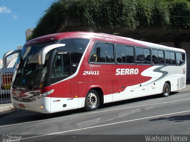 Viação Serro 24411 na cidade de Belo Horizonte, Minas Gerais, Brasil, por Wadson Rener. Número da foto: #3084685.