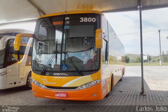 Novo Millenium Turismo 3800 na cidade de Casimiro de Abreu, Rio de Janeiro, Brasil, por Carlos Julio. Número da foto: #3085488.