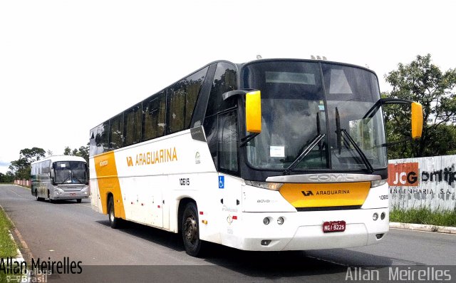 Viação Araguarina 10615 na cidade de Brasília, Distrito Federal, Brasil, por Allan  Meirelles. Número da foto: #3085743.