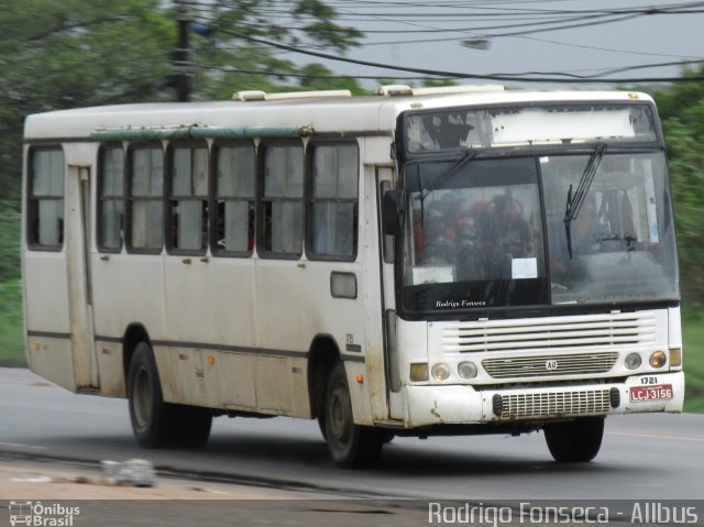 Ônibus Particulares 1721 na cidade de Maceió, Alagoas, Brasil, por Rodrigo Fonseca. Número da foto: #3084582.