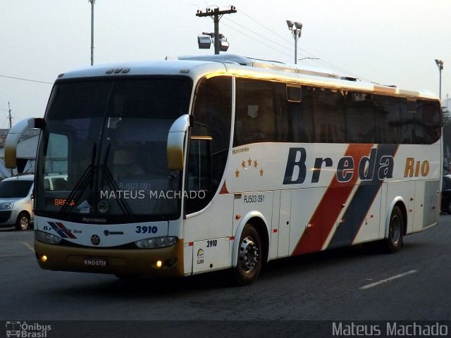 Breda Rio 3910 na cidade de Angra dos Reis, Rio de Janeiro, Brasil, por Mateus Machado. Número da foto: #3084649.