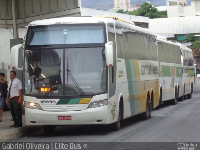 Empresa Gontijo de Transportes 12835 na cidade de Belo Horizonte, Minas Gerais, Brasil, por Gabriel Oliveira. Número da foto: #3083493.