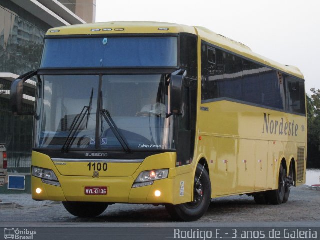 Viação Nordeste 1100 na cidade de Fortaleza, Ceará, Brasil, por Rodrigo Fonseca. Número da foto: #3084676.