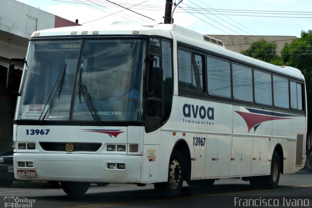 AVOA - Auto Viação Ourinhos Assis 13967 na cidade de Assis, São Paulo, Brasil, por Francisco Ivano. ID da foto: 3086765.