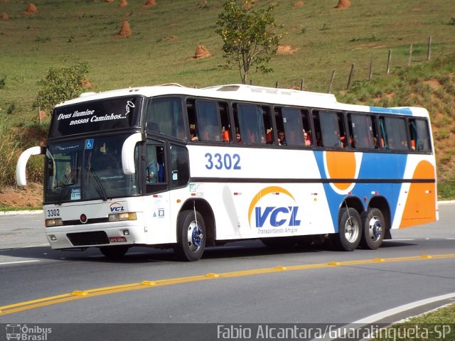VCL - Viagens Carambeí 3302 na cidade de Aparecida, São Paulo, Brasil, por Fabio Alcantara. Número da foto: #3087161.