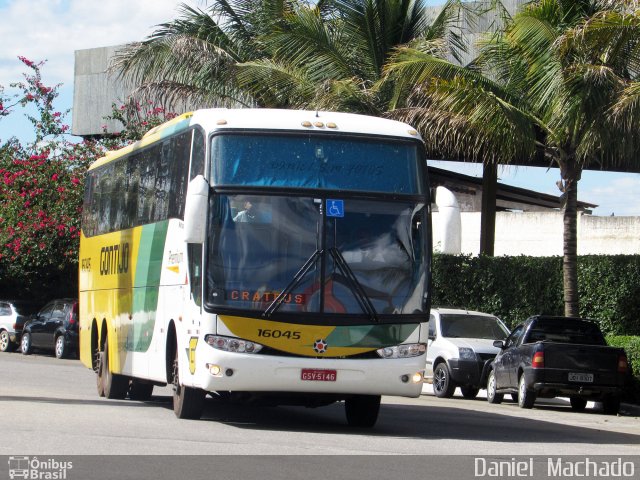 Empresa Gontijo de Transportes 16045 na cidade de Vitória da Conquista, Bahia, Brasil, por Daniel  Machado. Número da foto: #3087219.