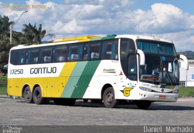 Empresa Gontijo de Transportes 17250 na cidade de Perdões, Minas Gerais, Brasil, por Daniel  Machado. Número da foto: #3087141.