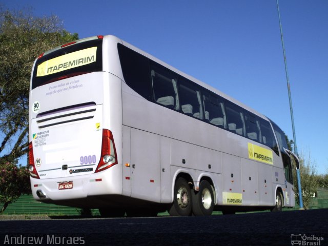 Viação Itapemirim 9000 na cidade de Curitiba, Paraná, Brasil, por Andrew Moraes. ID da foto: 3087115.