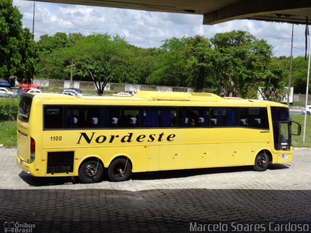 Viação Nordeste 1100 na cidade de João Pessoa, Paraíba, Brasil, por Marcelo Soares Cardoso. ID da foto: 3086037.