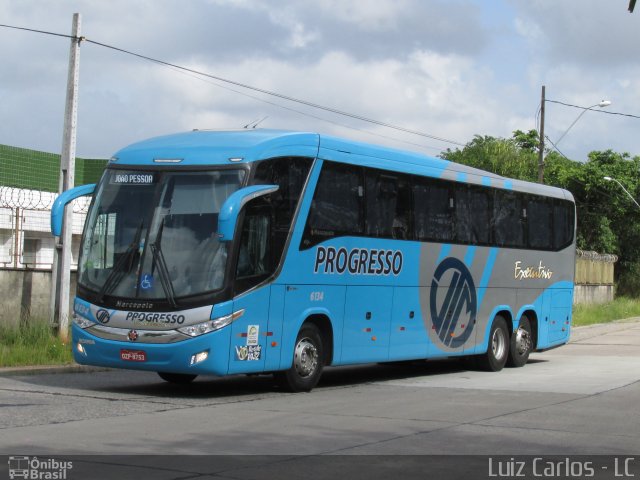 Auto Viação Progresso 6134 na cidade de Recife, Pernambuco, Brasil, por Luiz Carlos de Santana. Número da foto: #3087084.