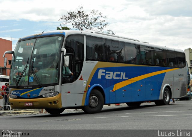 Fácil Transportes e Turismo RJ 140.041 na cidade de Rio de Janeiro, Rio de Janeiro, Brasil, por Lucas Lima. Número da foto: #3087088.