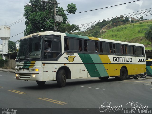 Empresa Gontijo de Transportes 3030 na cidade de Belo Horizonte, Minas Gerais, Brasil, por Lucas Vieira. ID da foto: 3086077.