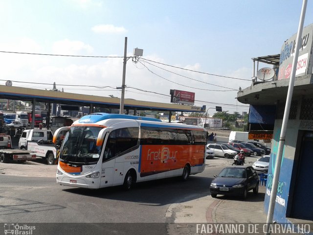 FretBus Fretamento e Turismo RJ 644.008 na cidade de Nova Iguaçu, Rio de Janeiro, Brasil, por Fabiano Magalhaes. Número da foto: #3087633.