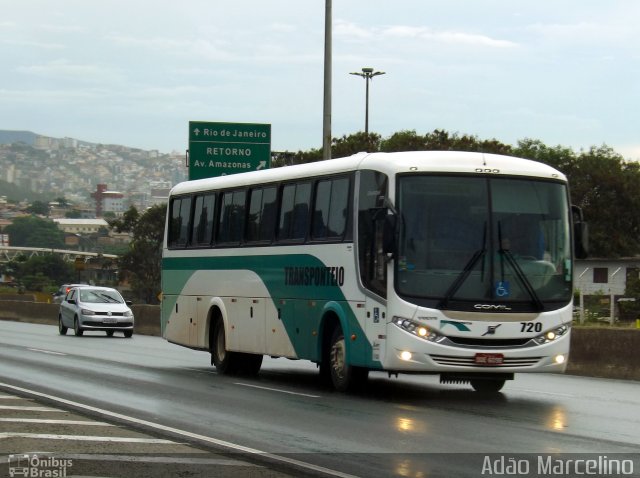 Transponteio Transportes e Serviços 720 na cidade de Belo Horizonte, Minas Gerais, Brasil, por Adão Raimundo Marcelino. ID da foto: 3087980.