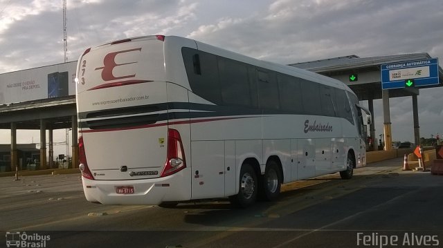Expresso Embaixador 273 na cidade de Rio Grande, Rio Grande do Sul, Brasil, por Felipe Alves. Número da foto: #3087147.
