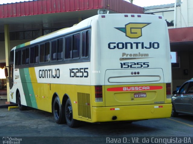 Empresa Gontijo de Transportes 15255 na cidade de Vitória da Conquista, Bahia, Brasil, por Rava Ogawa. Número da foto: #3089553.