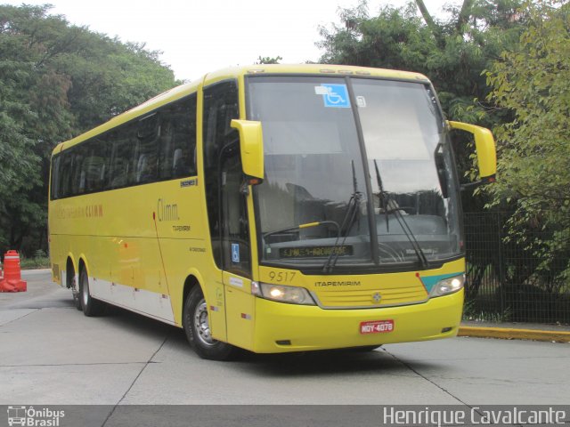 Viação Itapemirim 9517 na cidade de São Paulo, São Paulo, Brasil, por Henrique Cavalcante. Número da foto: #3090237.