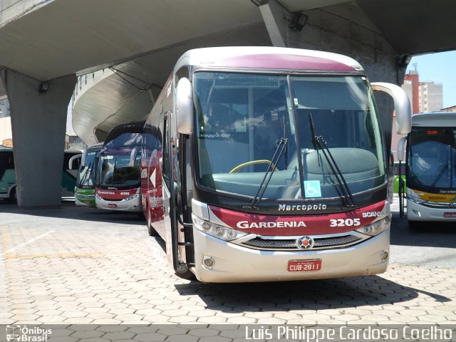 Expresso Gardenia 3205 na cidade de Belo Horizonte, Minas Gerais, Brasil, por Luis Philippe Cardoso Coelho. Número da foto: #3089363.