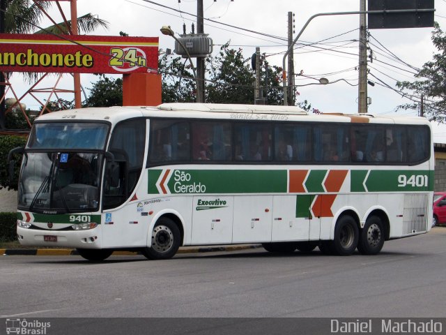 Cia. São Geraldo de Viação 9401 na cidade de Vitória da Conquista, Bahia, Brasil, por Daniel  Machado. ID da foto: 3089233.