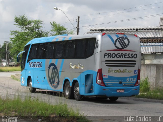 Auto Viação Progresso 6134 na cidade de Recife, Pernambuco, Brasil, por Luiz Carlos de Santana. Número da foto: #3089733.