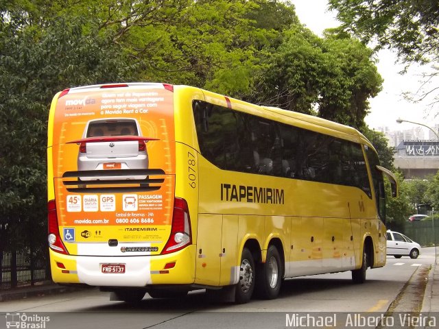 Viação Itapemirim 60787 na cidade de São Paulo, São Paulo, Brasil, por Michael  Alberto Vieira. ID da foto: 3088993.