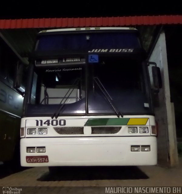 Empresa Gontijo de Transportes 11400 na cidade de João Monlevade, Minas Gerais, Brasil, por Maurício Nascimento. Número da foto: #3090416.