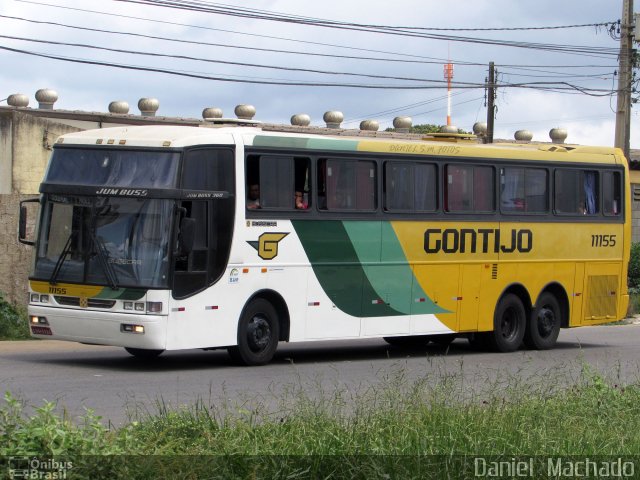 Empresa Gontijo de Transportes 11155 na cidade de Vitória da Conquista, Bahia, Brasil, por Daniel  Machado. ID da foto: 3089223.