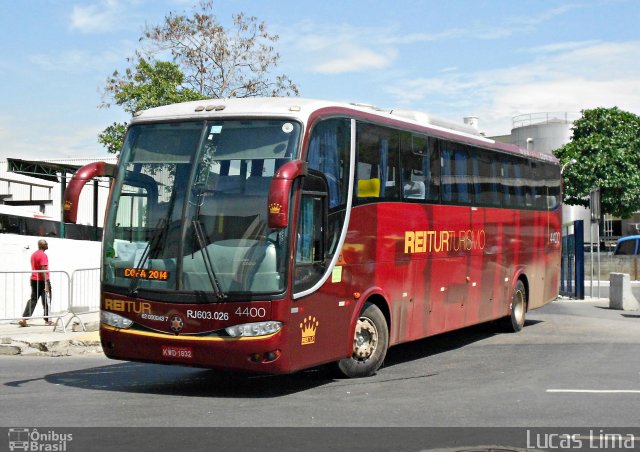Reitur Turismo 4400 na cidade de Rio de Janeiro, Rio de Janeiro, Brasil, por Lucas Lima. Número da foto: #3089808.