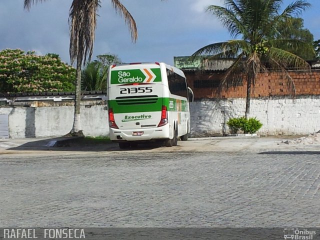 Cia. São Geraldo de Viação 21355 na cidade de Eunápolis, Bahia, Brasil, por RAFAEL  JUNIO FONSECA. ID da foto: 3088441.