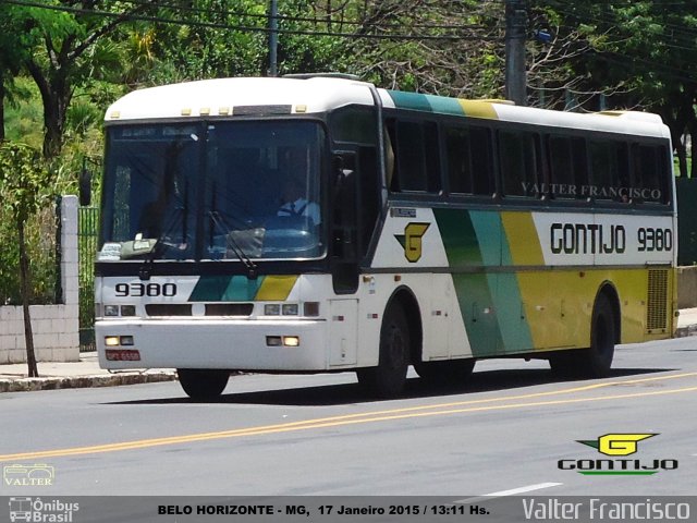 Empresa Gontijo de Transportes 9380 na cidade de Belo Horizonte, Minas Gerais, Brasil, por Valter Francisco. ID da foto: 3088196.