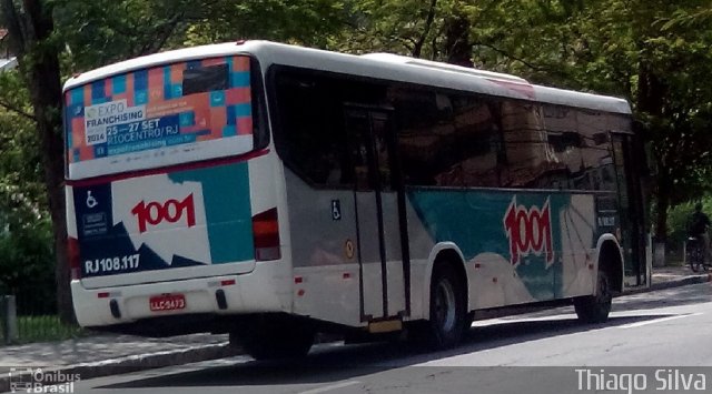 Auto Viação 1001 RJ 108.117 na cidade de Nova Friburgo, Rio de Janeiro, Brasil, por Thiago Silva. Número da foto: #3088418.