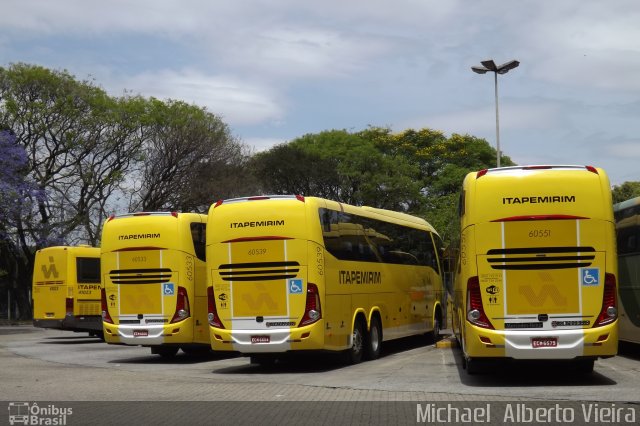 Viação Itapemirim 60551 na cidade de São Paulo, São Paulo, Brasil, por Michael  Alberto Vieira. Número da foto: #3089226.