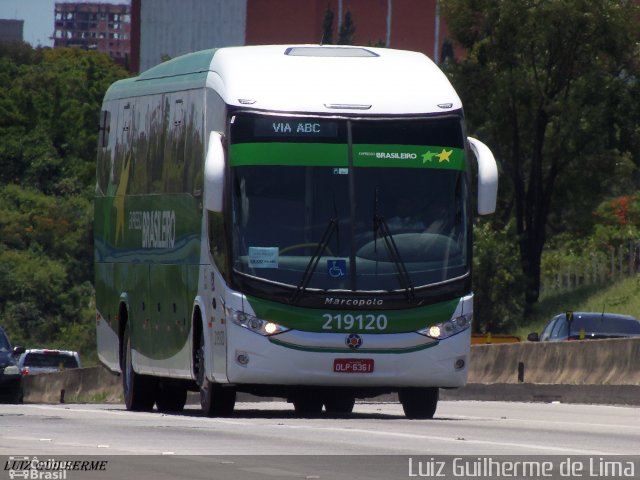 Expresso Brasileiro 219120 na cidade de São José dos Campos, São Paulo, Brasil, por Luiz Guilherme de Lima. ID da foto: 3089943.