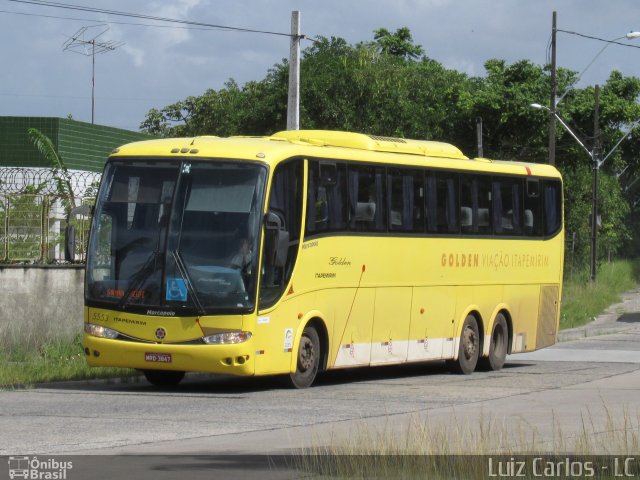 Viação Itapemirim 5553 na cidade de Recife, Pernambuco, Brasil, por Luiz Carlos de Santana. ID da foto: 3089677.