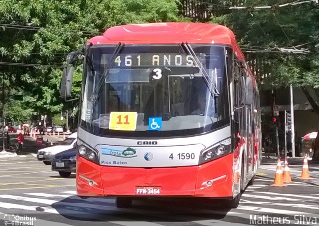 Himalaia Transportes > Ambiental Transportes Urbanos 4 1590 na cidade de São Paulo, São Paulo, Brasil, por Matheus Silva. Número da foto: #3090780.