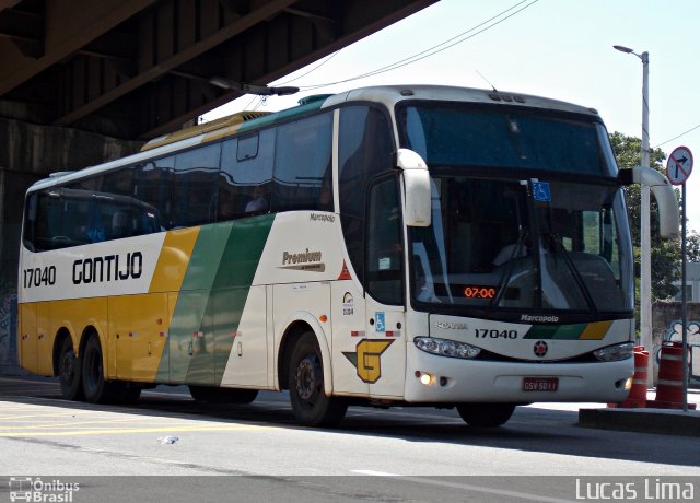 Empresa Gontijo de Transportes 17040 na cidade de Rio de Janeiro, Rio de Janeiro, Brasil, por Lucas Lima. Número da foto: #3090079.