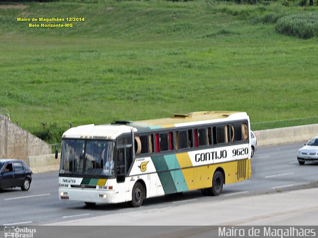 Empresa Gontijo de Transportes 9620 na cidade de Belo Horizonte, Minas Gerais, Brasil, por Mairo de Magalhães. ID da foto: 3089543.