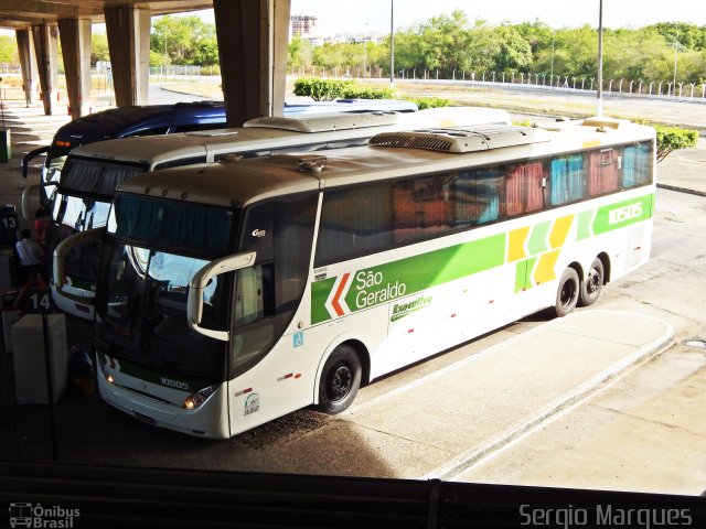 Cia. São Geraldo de Viação 10505 na cidade de Aracaju, Sergipe, Brasil, por Sergio Marques . Número da foto: #3092746.