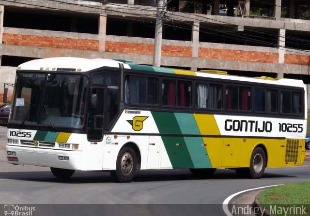 Empresa Gontijo de Transportes 10255 na cidade de Belo Horizonte, Minas Gerais, Brasil, por Andrey Gustavo. ID da foto: 3093525.