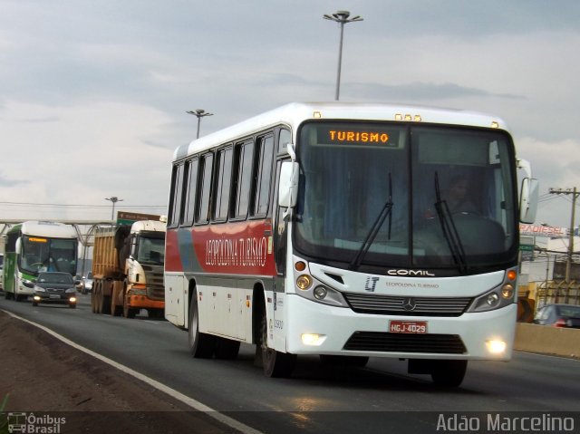 Leopoldina Turismo 2900 na cidade de Belo Horizonte, Minas Gerais, Brasil, por Adão Raimundo Marcelino. ID da foto: 3093089.