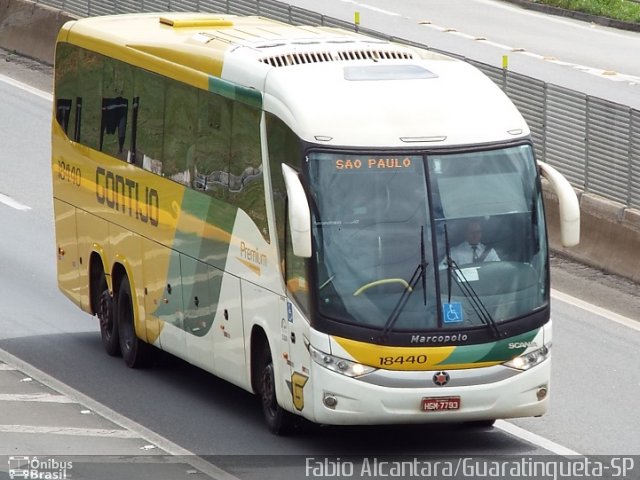 Empresa Gontijo de Transportes 18440 na cidade de Aparecida, São Paulo, Brasil, por Fabio Alcantara. Número da foto: #3093321.