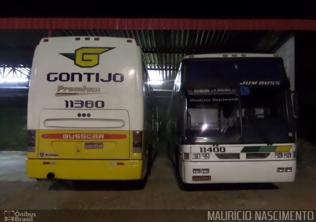 Empresa Gontijo de Transportes 11400 na cidade de João Monlevade, Minas Gerais, Brasil, por Maurício Nascimento. Número da foto: #3091675.