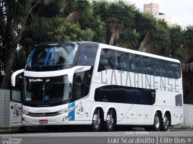 Auto Viação Catarinense 3539 na cidade de Curitiba, Paraná, Brasil, por Luiz Scarabotto . Número da foto: #3091846.