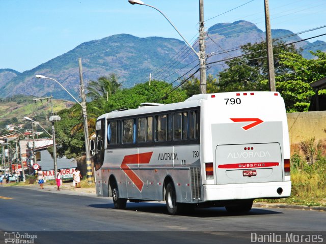 Viação Alvorada 790 na cidade de Guarapari, Espírito Santo, Brasil, por Danilo Moraes. ID da foto: 3092822.