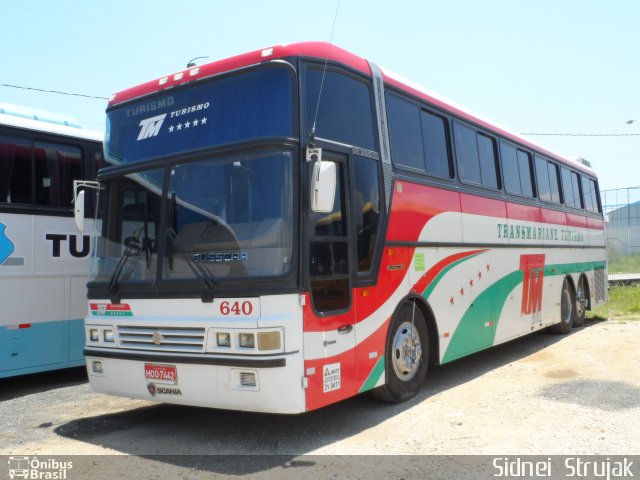 Transmariane Turismo 640 na cidade de Aparecida, São Paulo, Brasil, por Sidnei Machado Strujak. ID da foto: 3091778.