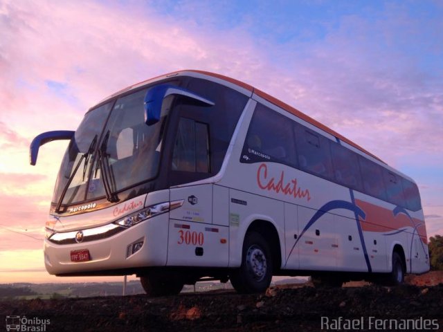Cadatur Transportes e Turismo 3000 na cidade de Itu, São Paulo, Brasil, por Rafael Fernandes. Número da foto: #3093933.