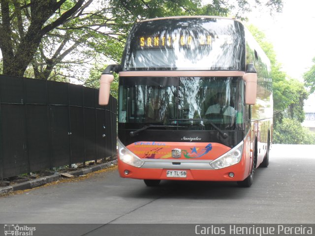 Chilebus Internacional 223 na cidade de São Paulo, São Paulo, Brasil, por Carlos Henrique Pereira. Número da foto: #3095204.